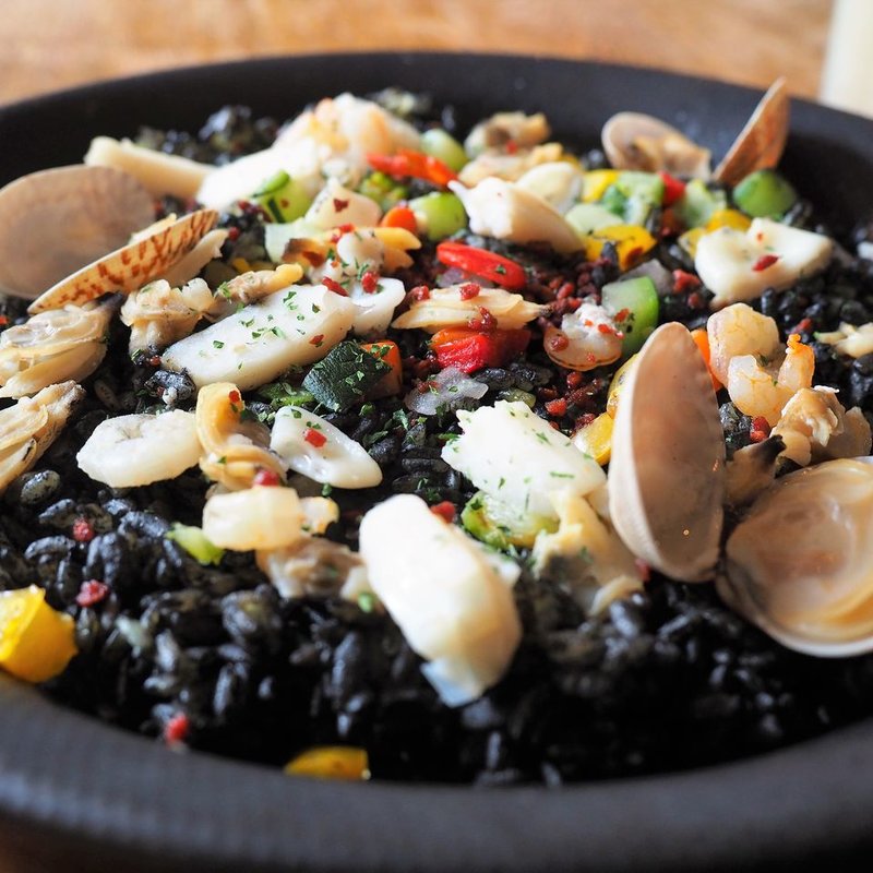 イカ墨のパエリア(Barta 目黒 （バルタ【旧店名】Barca）)