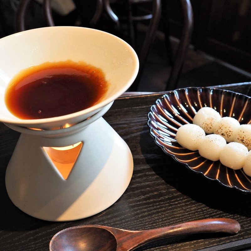 お団子フォンデュ(新宿御苑 ろまん亭)