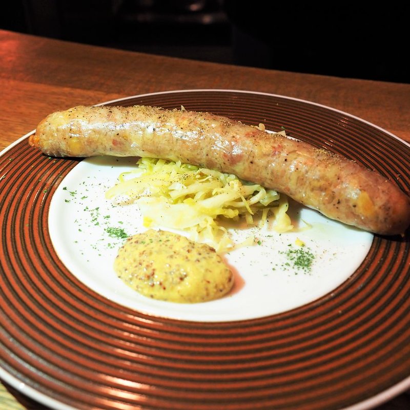 粗挽き豚肉のソーセージ(Il faló神田小西)