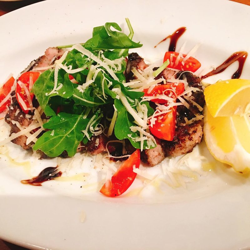 沖縄産豚肩ロースグリル(鎗屋町 134)