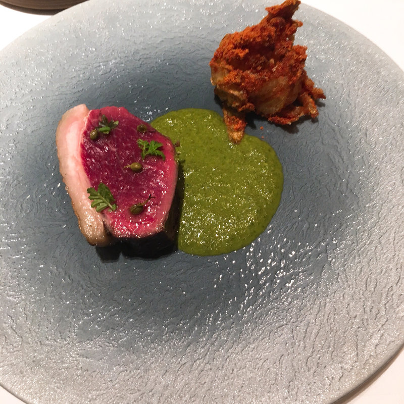 鹿肉のソテー(ア・ニュ)