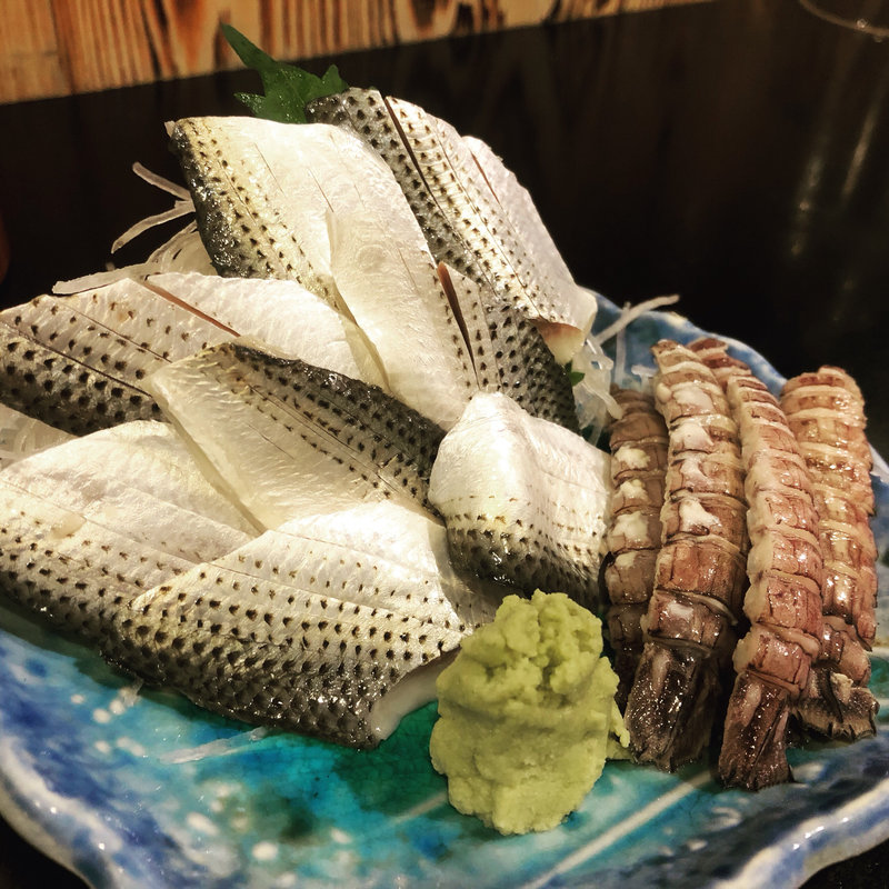 コハダとシャコのお刺身(ほろよい )