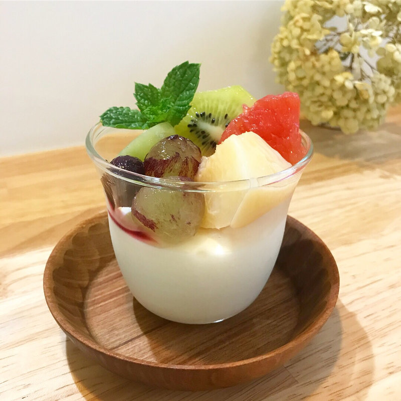 レアチーズケーキ(cafe百音)