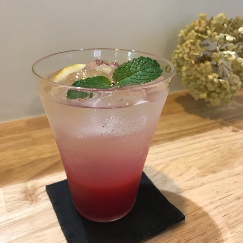 スモモソーダ(cafe百音)