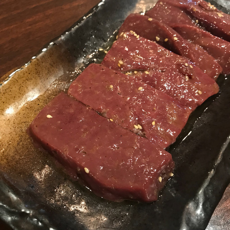 生レバ焼(東京苑 大塚本店)