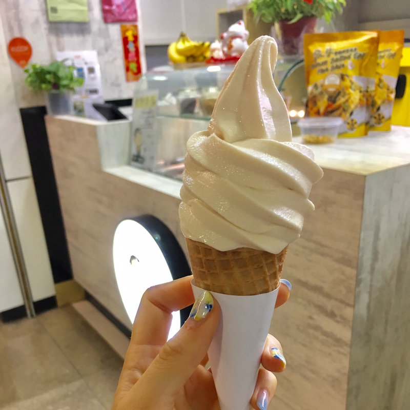 豆乳ソフトクリーム(糖仔)