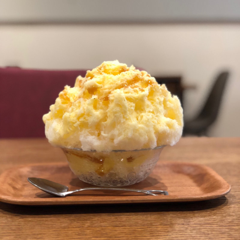 ぷりんかき氷(ボアヴェールテール （Bois Vert Terre）)