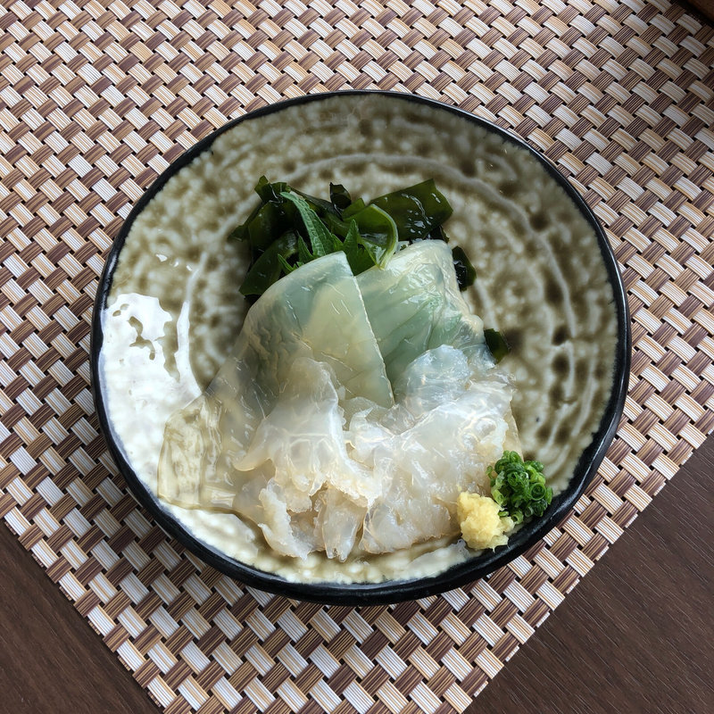 クラゲ刺身(沖海月 （オキミヅキ 【旧店名】クラゲレストラン）)