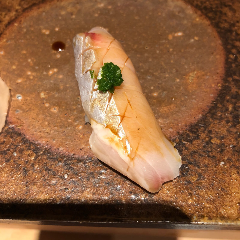 あじの握り(鮨の間 )