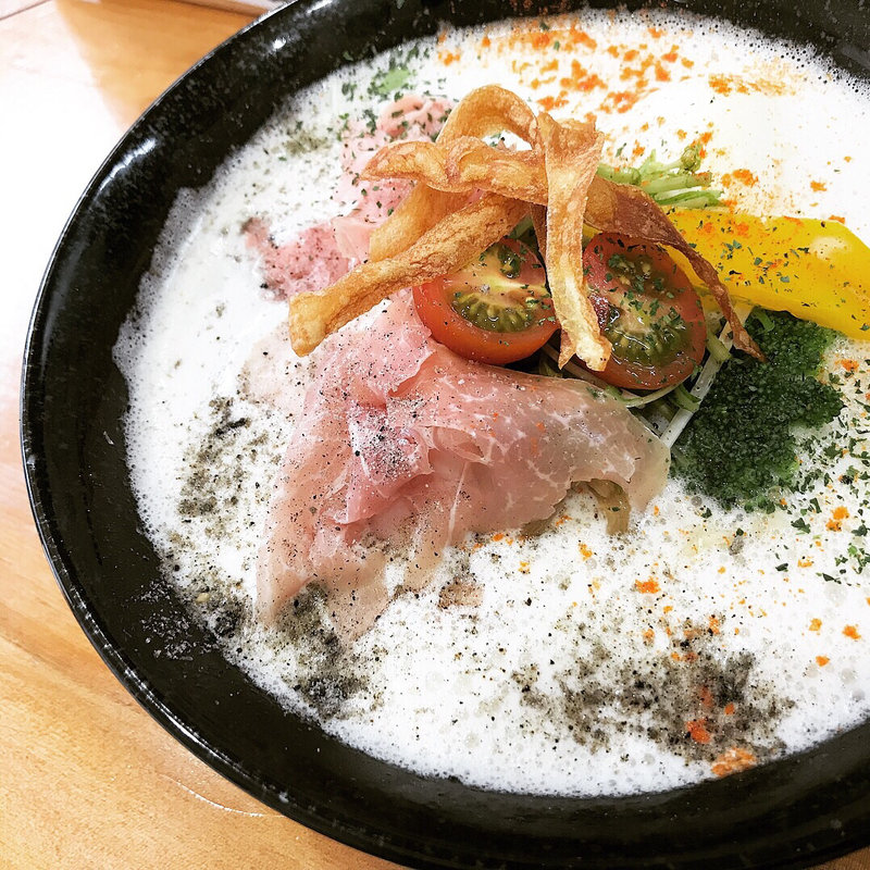 プレミアム鯛塩濃厚そば〜ソイミルク仕立て(鯛塩そば 縁)