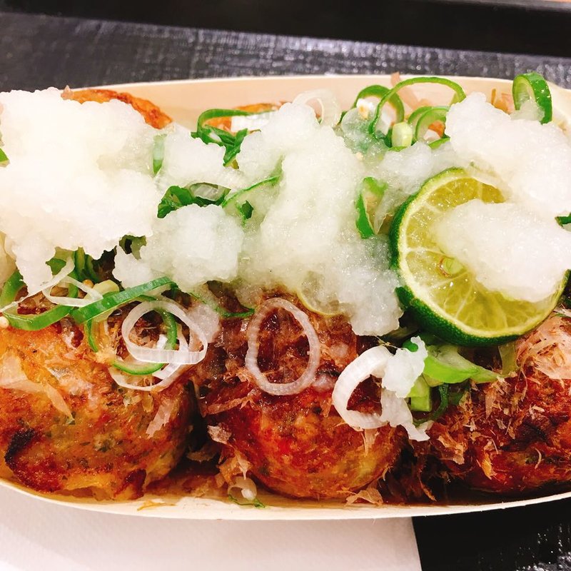 琉球ポン酢おろし たこ焼き(築地銀だこ)