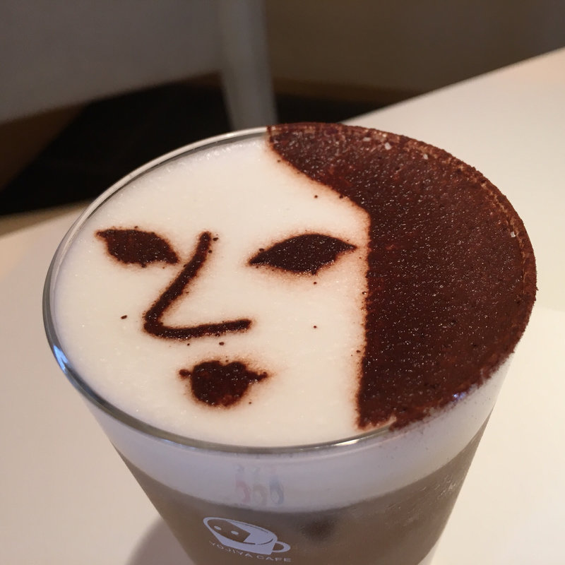 よーじや特性カプチーノ(よーじやカフェ 祇園店 )