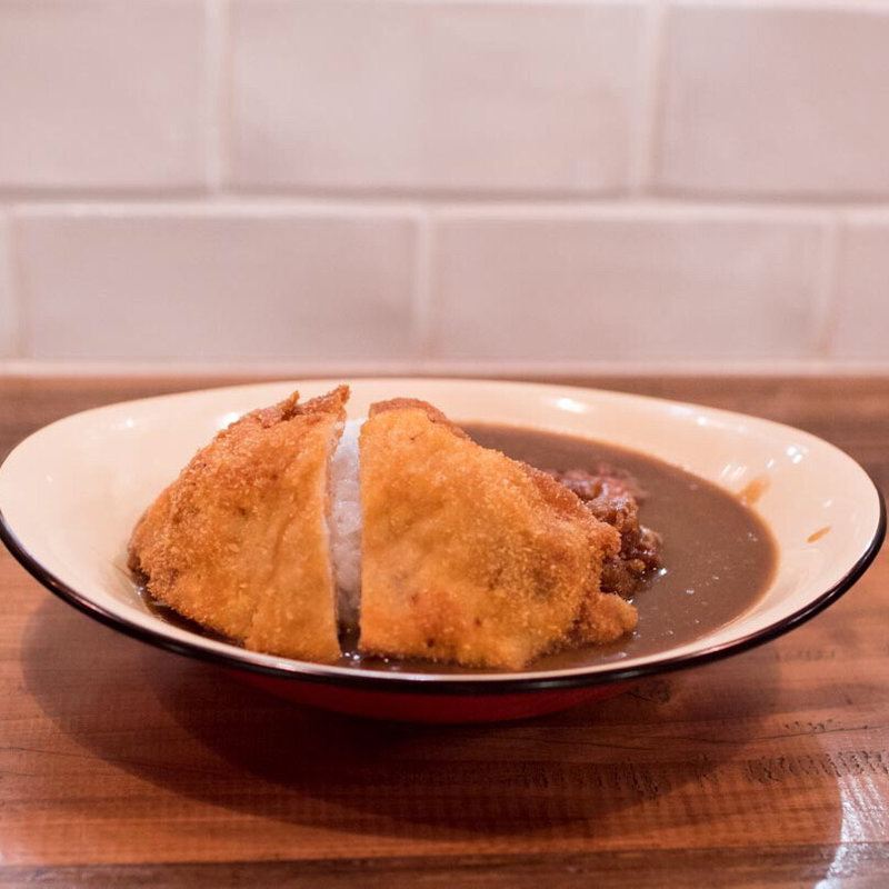 ダブルカレー(NICONICO CURRY 宝殿本店)