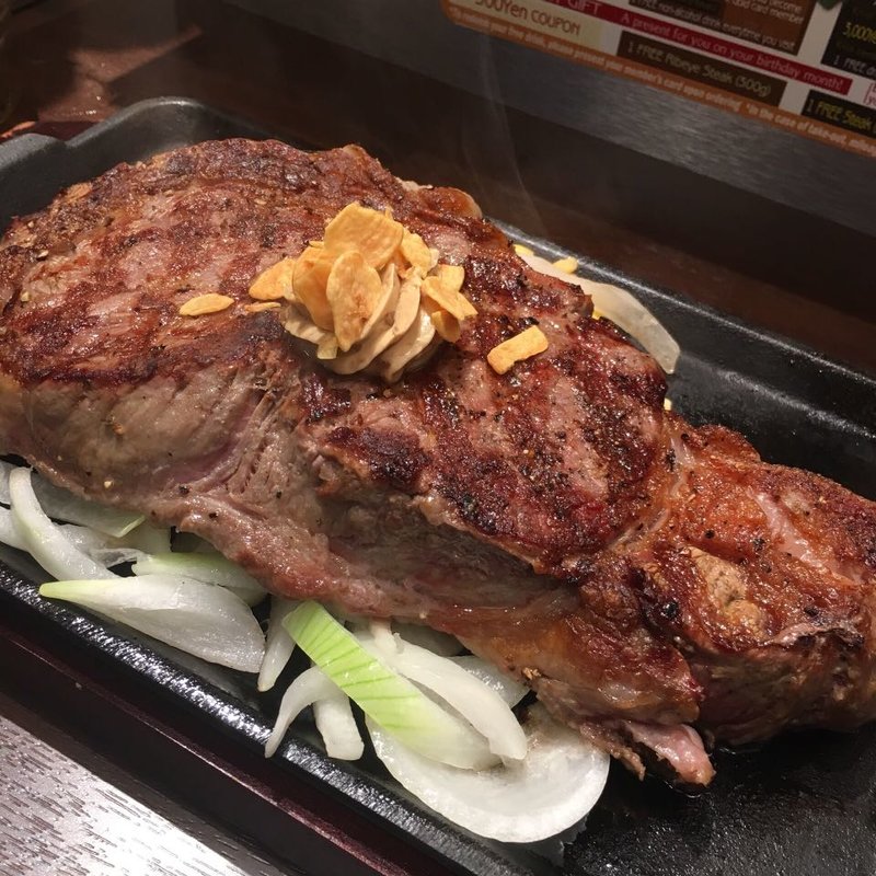 リブロースステーキ517g(いきなり！ステーキ 安城今本町店)