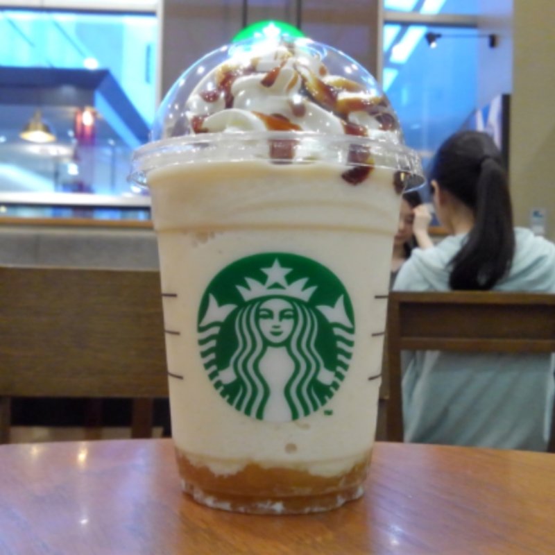 キャラメリーペアーフラペチーノ(スターバックスコーヒー 神楽坂下店)