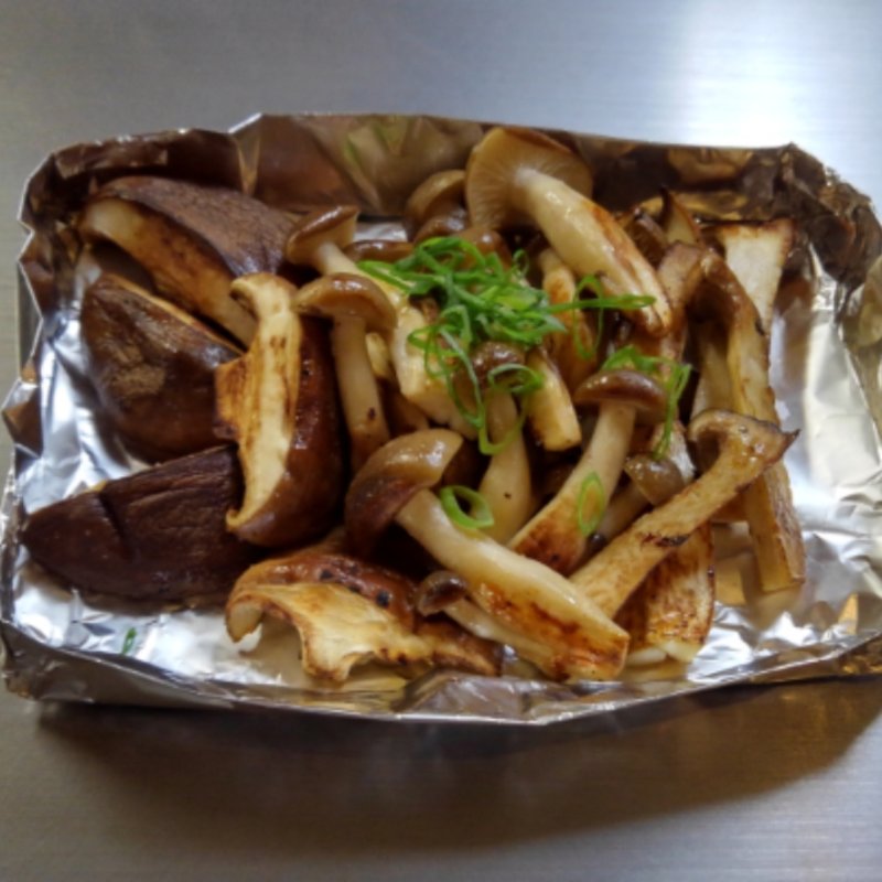 キノコ炒め(広島お好み焼き おこたろう )