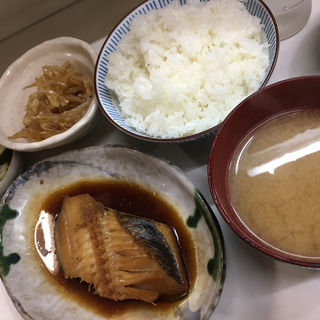 ギンダラ煮定食(福田家食堂)