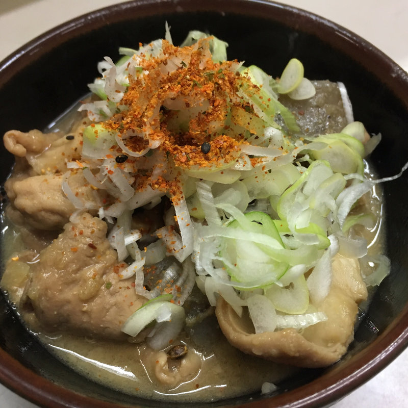 モツ煮単品(福田家食堂)