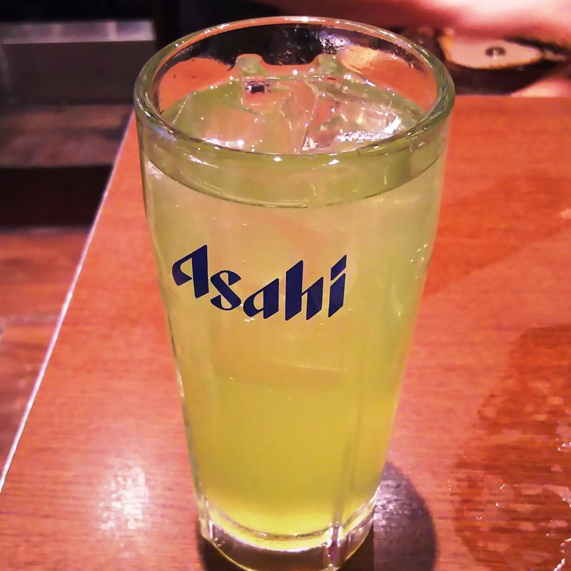 青リンゴハイ(とんちゃん 鶴見本店)