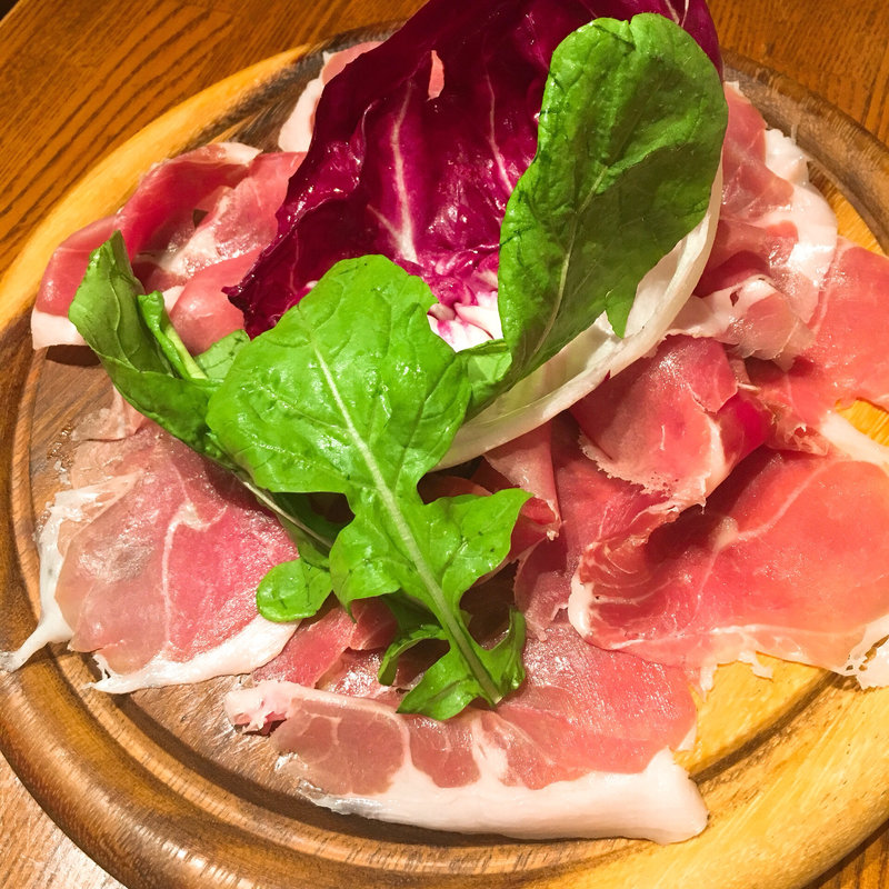 パルマ産生ハム(Pizzeria Trattoria Vomero)