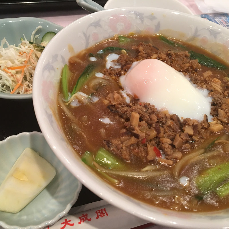 キーマカレーラーメン(大成閣 （タイセイカク）)