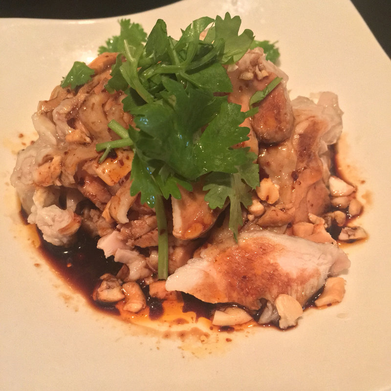 よだれ鶏(上海小籠包 厨房 阿杏本店)