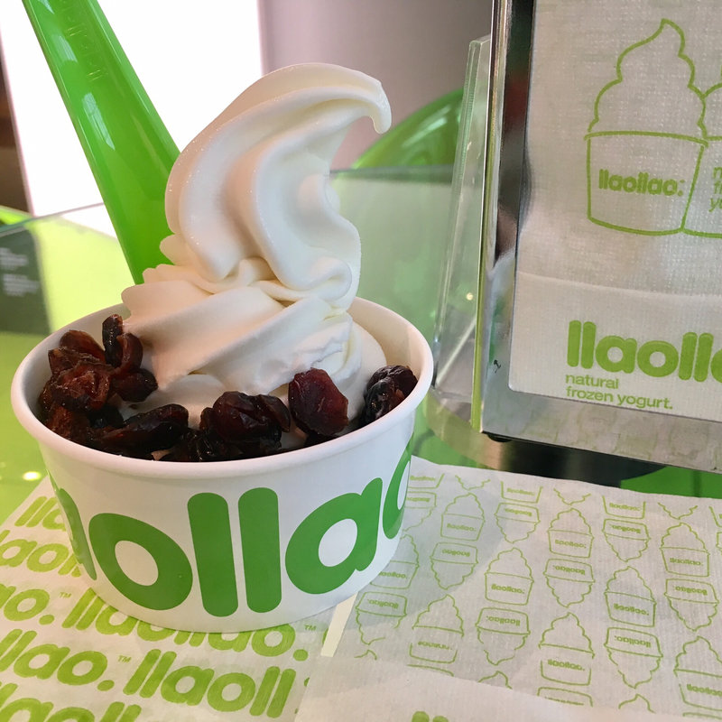 フローズンヨーグルト(llaollao)