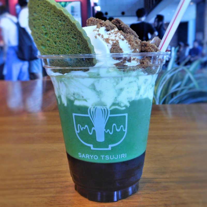 飲む抹茶ゼリーオレ(祇園辻利 東京スカイツリータウン・ソラマチ店)