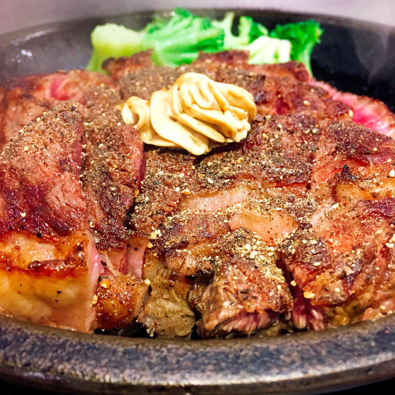 CABワイルドステーキ450g(いきなりステーキ 大森ララ店)