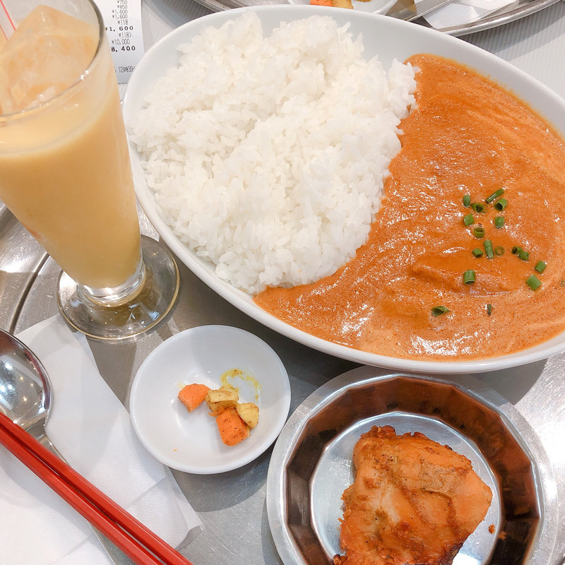 カレーライスセット(ナマステガネーシャマハル神戸ハーバーランド本店)