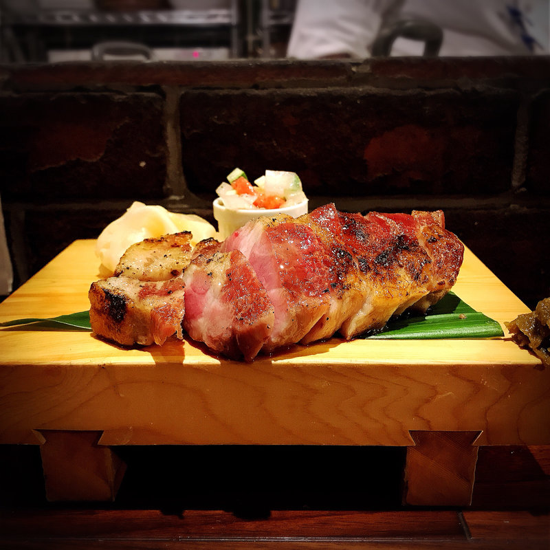 熟成豚肩ロース焼(いが嵐倉庫 )