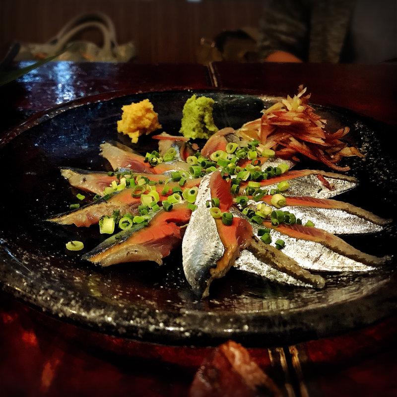 秋刀魚の刺身(やまや )