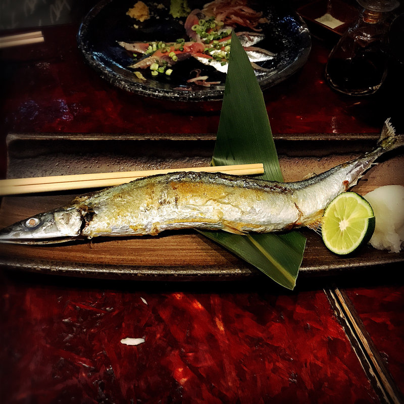 秋刀魚の塩焼き(やまや )