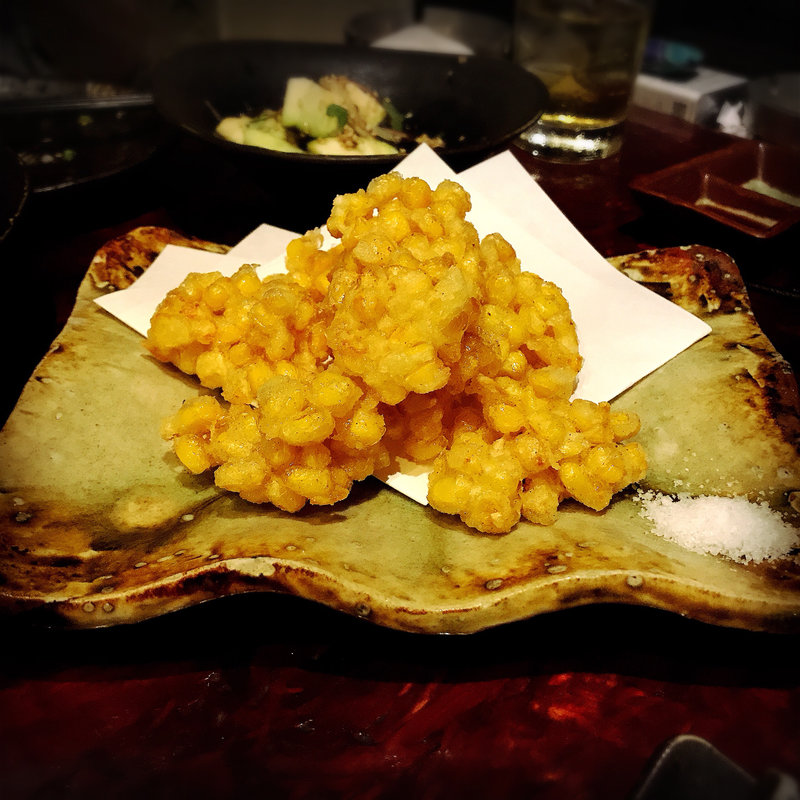 とうもろこしかき揚げ(やまや )