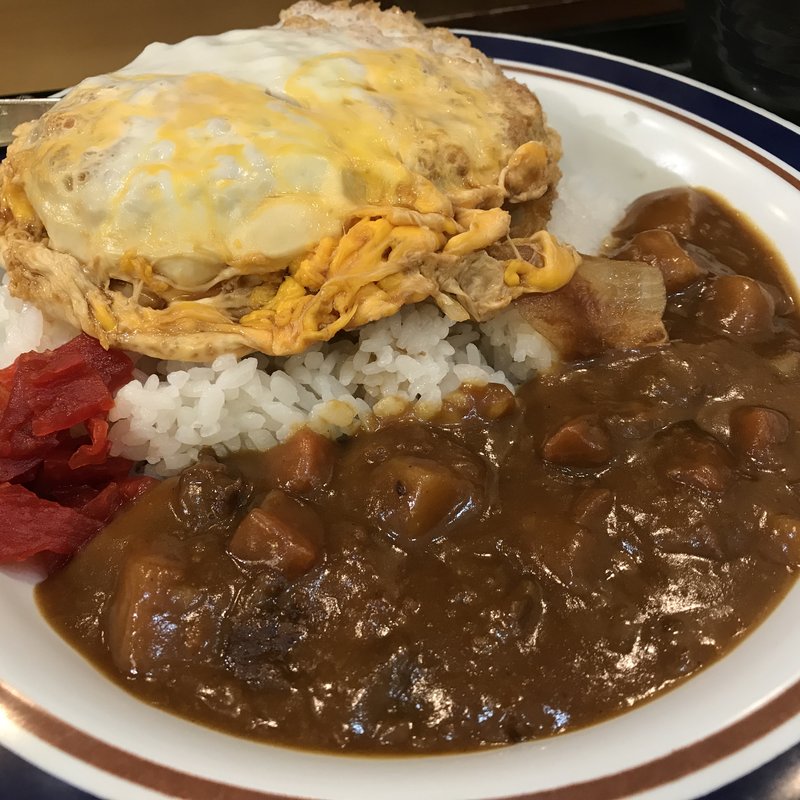 カレーカツ丼(名代 富士そば 三田店 )