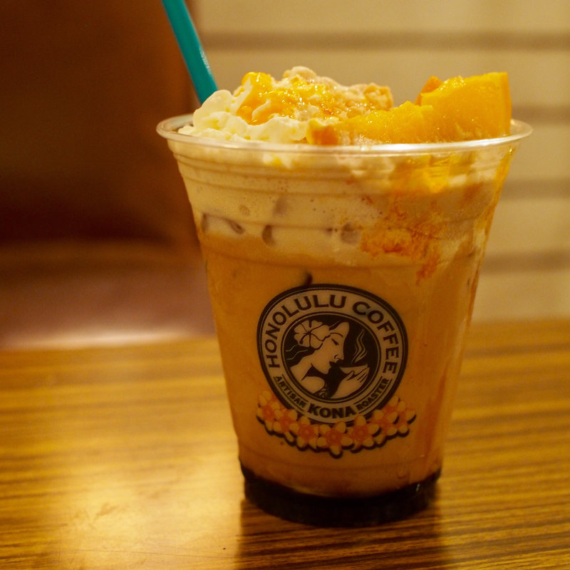 キャラメルオレンジラテ(ホノルルコーヒー 三宮店)