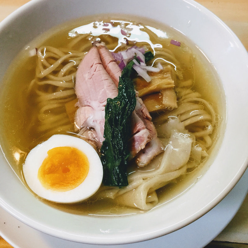 鶏と魚の塩そば(ガチ麺道場 )