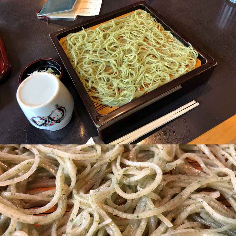 しそ切りそば(本むら庵 荻窪本店)