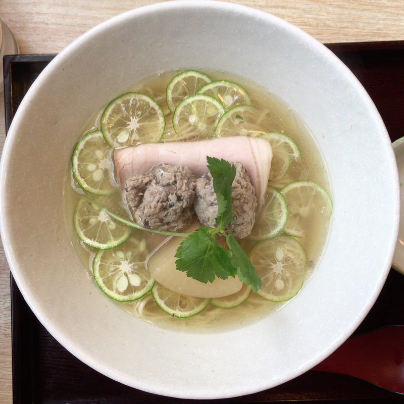 すだちと鰍の塩そば(南部屋路ばた 盛岡市上太田店 )