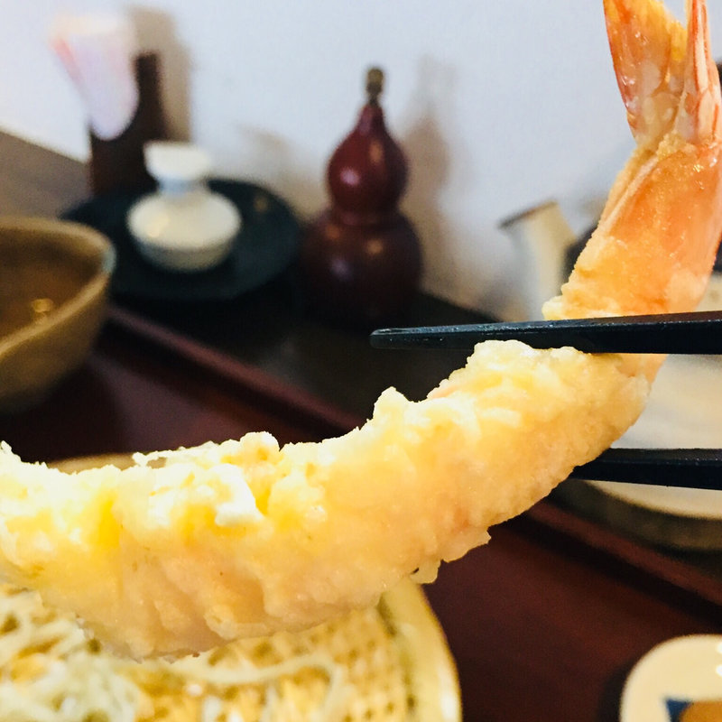 天使の海老天(そば処茜 )