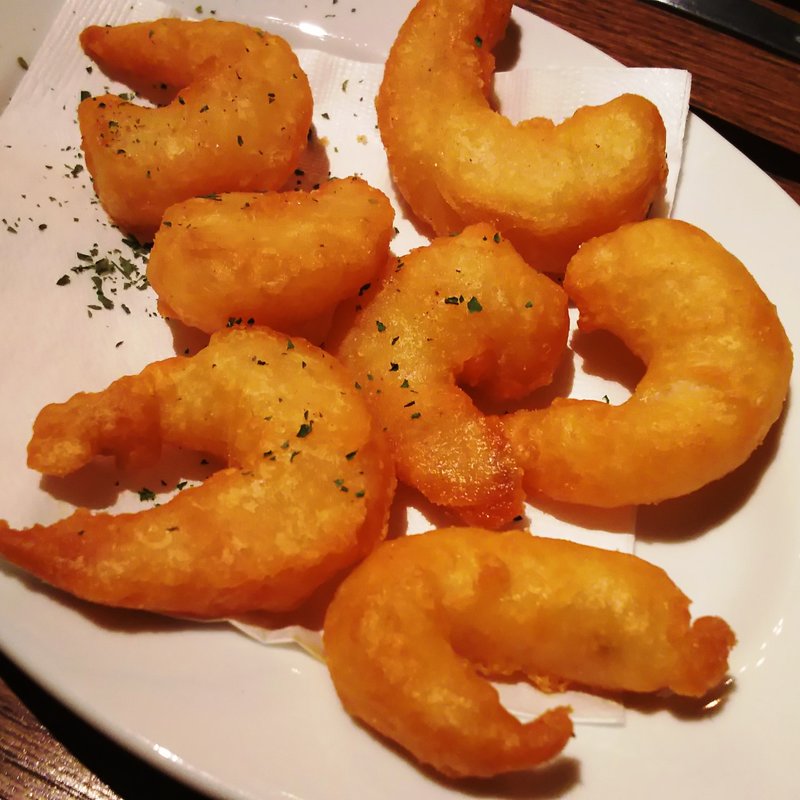 エビのフリット(Schmatz beer dining shibuya jinnan シュマッツ・ビア・ダイニング 渋谷神南)