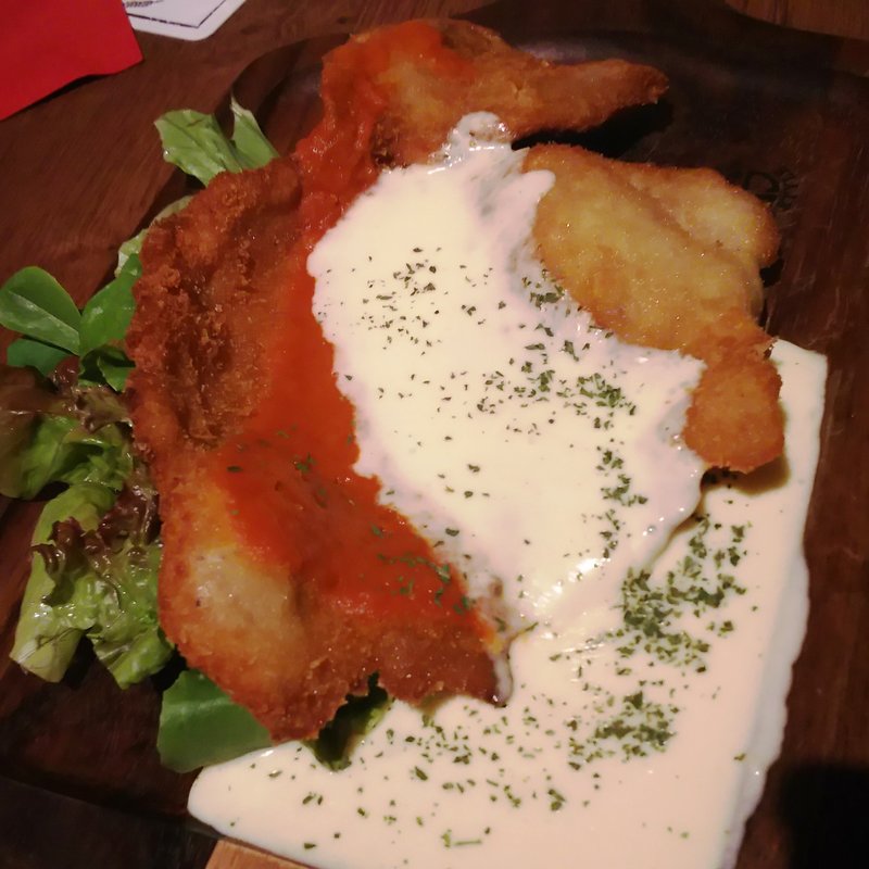 シュニッツェル・パルミジャーナ(Schmatz beer dining shibuya jinnan シュマッツ・ビア・ダイニング 渋谷神南)