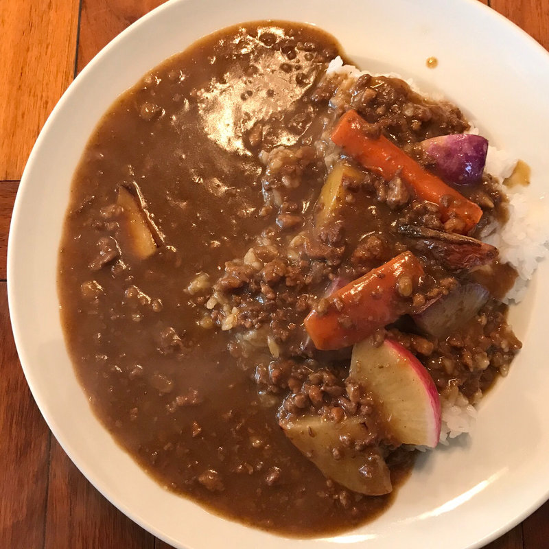 漢方牛のキーマカレー(ステーキハウス GORI 西麻布)