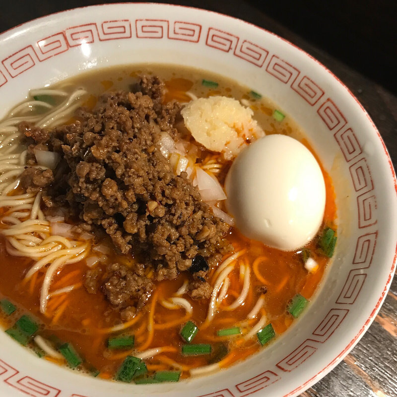 味玉ニボ台湾ラーメン(らぁめん小池)