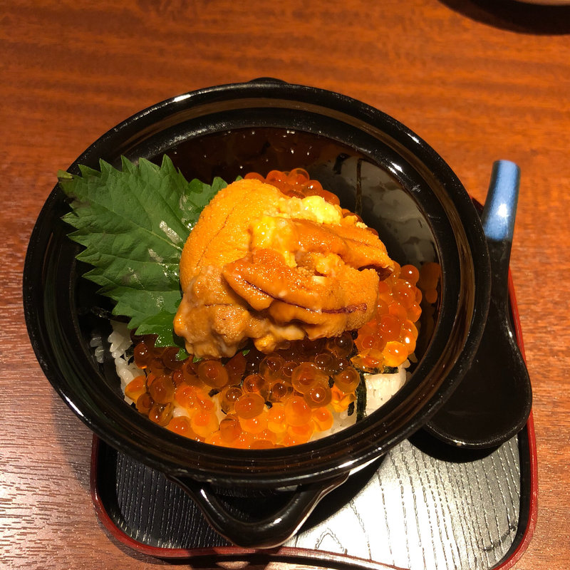 うにいくら丼ハーフ(Dining ハレの日)