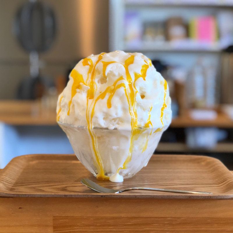 マンゴーヨーグルトかき氷(茶のいろは)