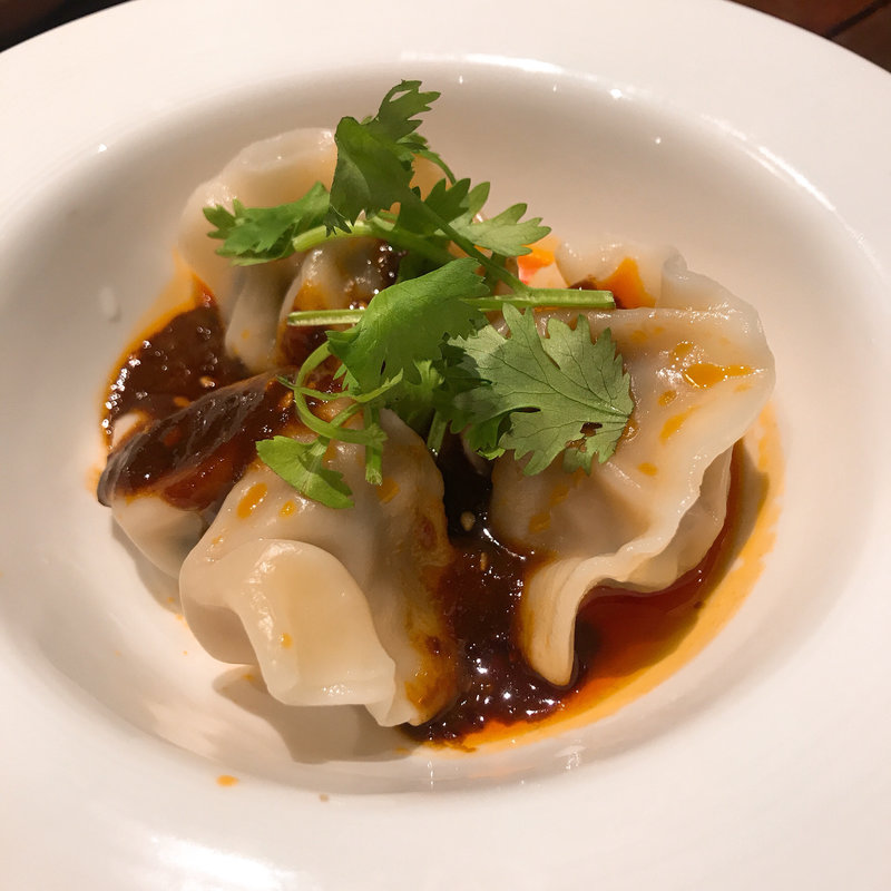 よだれ水餃子(中国料理 青冥 Ching Ming 大丸梅田店)