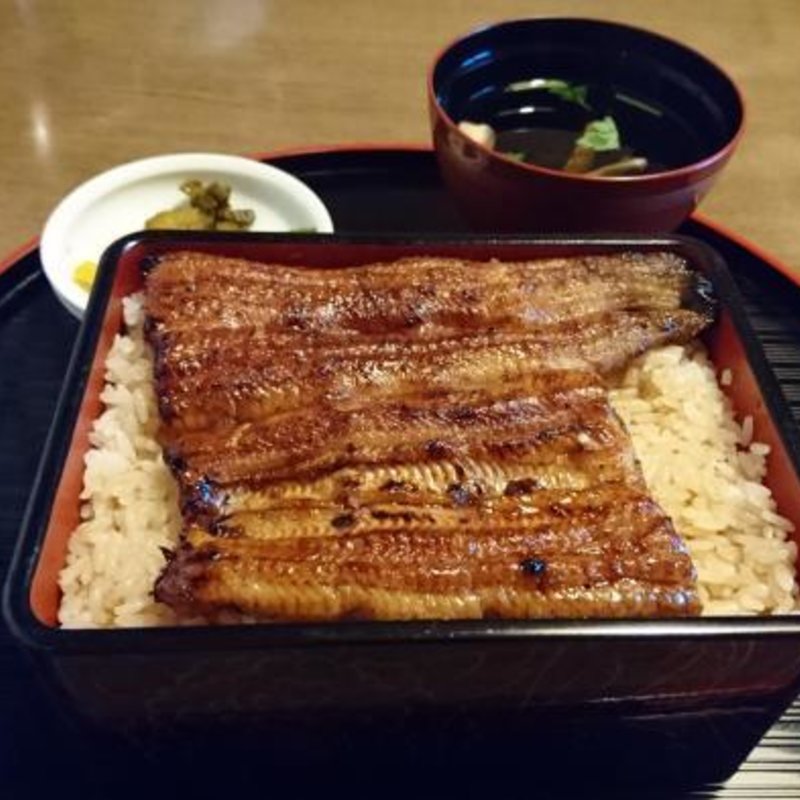 鰻重（上）大盛りライス(うなぎ中村)
