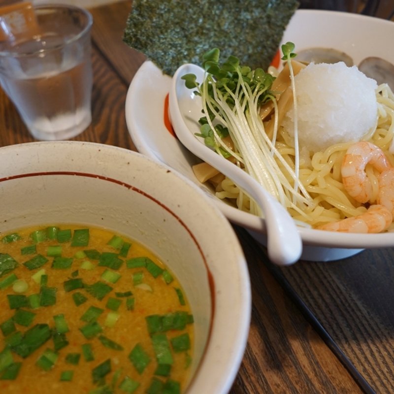 海鮮さっぱり塩辛つけ麺(麺 みの作 本店)