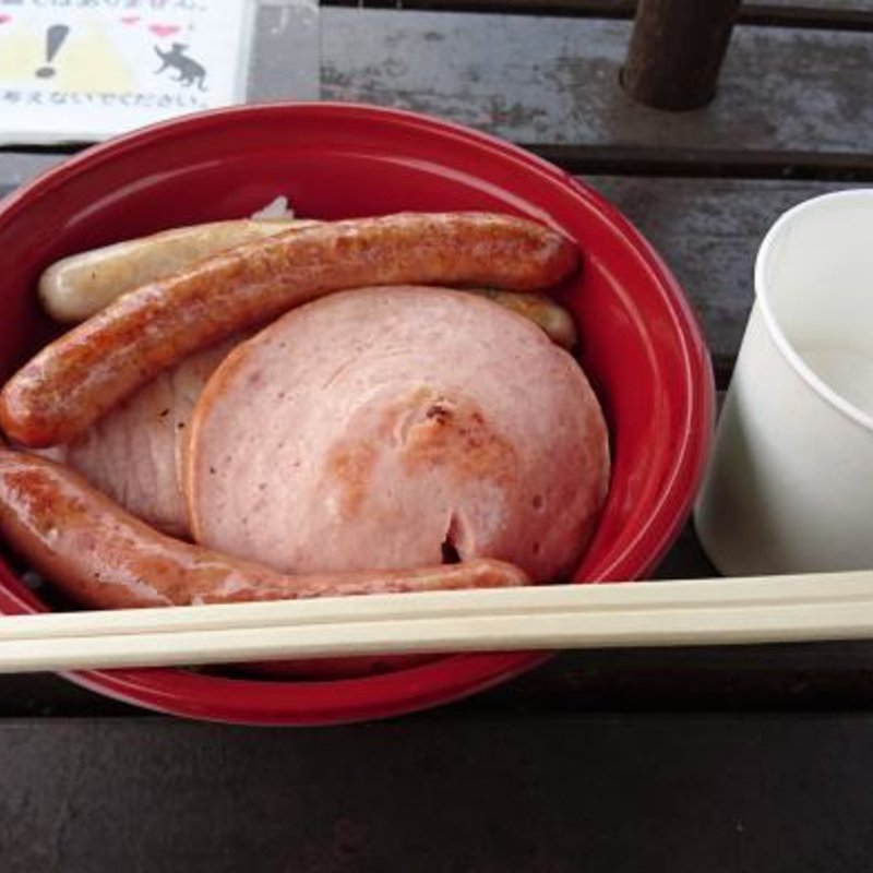 ライブの山賊丼(ミート工房 )